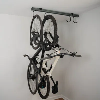 Storeyour Cycleslide | Ceiling Mounted | 1 - 4 Bikes In Black