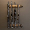 Storeyour Forge Firearm Wall Mount Display | 5 Slots In Natural