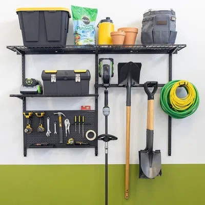 Storeyour G-tool Pro | Adjustable Wall Storage System | Holds 500 Lbs In Multi