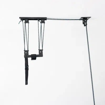 Storeyour Maxassist Bike Hoist | Overhead Bicycle Storage In Black