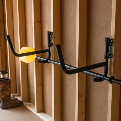 Storeyour Ozarks Swivel Kayak Rack | Holds 100 Lbs In Black