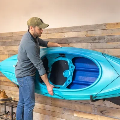 Storeyour Roanoke Kayak, Sup, & Surfboard Storage Rack | Holds 100 Lbs | Pro In Blue