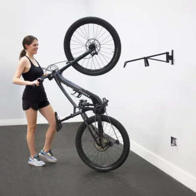 Storeyour Swivelstow No-lift Mountain Bike Rack In Black