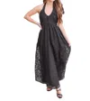 Storia A Dream Lace Maxi Dress In Black In Black