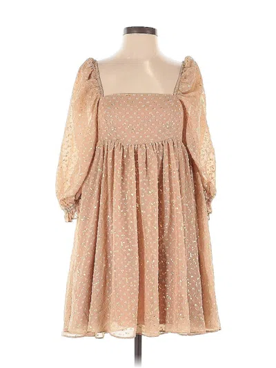 Pre-owned Storia Casual Dress In Brown