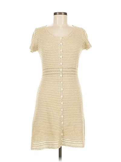 Pre-owned Storia Casual Dress In Brown