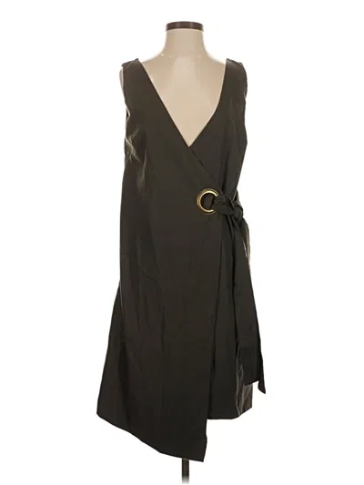 Pre-owned Storia Casual Dress In Brown
