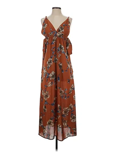 Pre-owned Storia Casual Dress In Brown