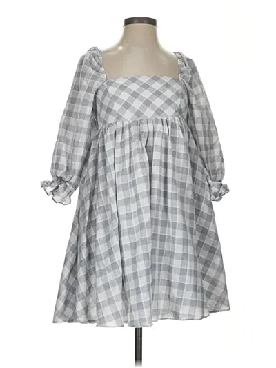 Pre-owned Storia Casual Dress In Gray