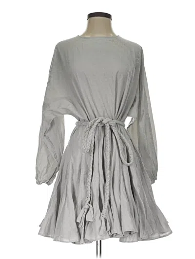 Pre-owned Storia Casual Dress In Gray