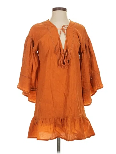 Pre-owned Storia Casual Dress In Orange