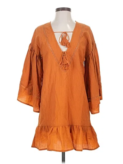Pre-owned Storia Casual Dress In Orange