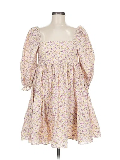 Pre-owned Storia Casual Dress In White