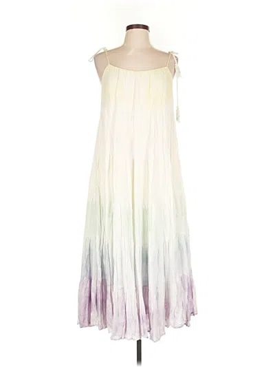 Pre-owned Storia Casual Dress In White