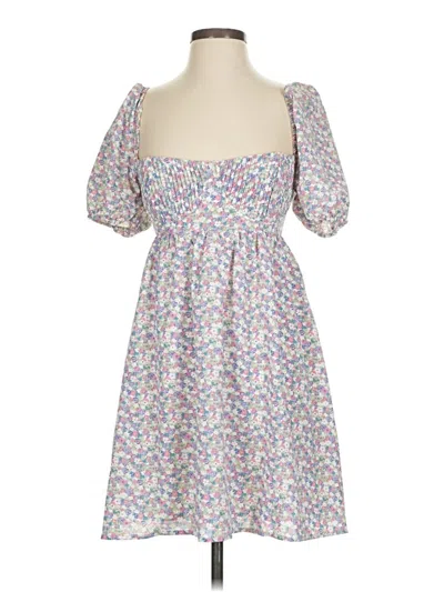 Pre-owned Storia Casual Dress In White