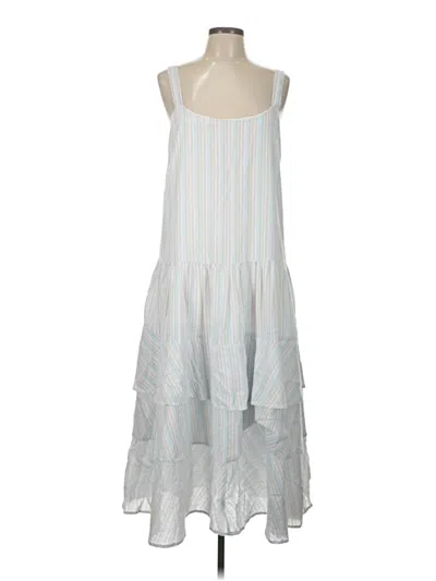 Pre-owned Storia Casual Dress In White