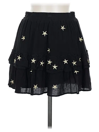 Pre-owned Storia Casual Skirt In Black