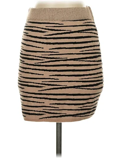 Pre-owned Storia Casual Skirt In Brown