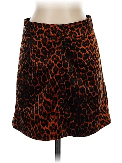 Pre-owned Storia Casual Skirt In Orange