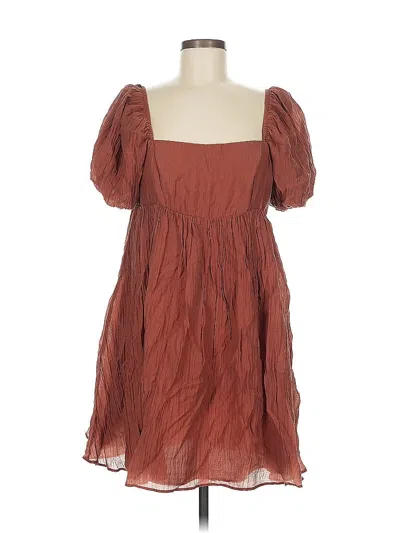 Pre-owned Storia Cocktail Dress In Brown