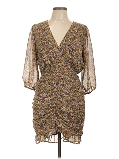 Pre-owned Storia Cocktail Dress In Brown