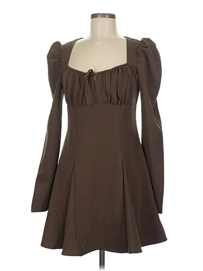 Pre-owned Storia Cocktail Dress In Brown