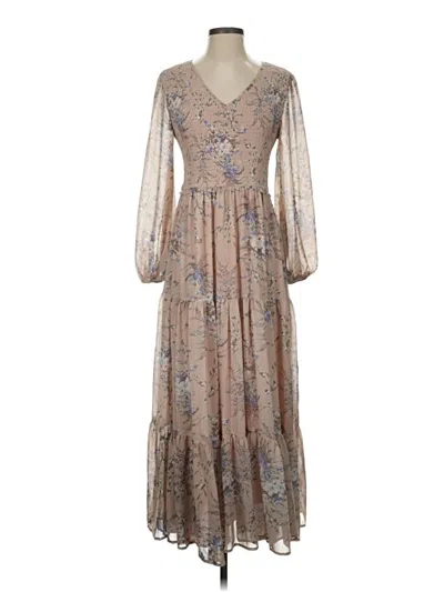 Pre-owned Storia Cocktail Dress In Brown