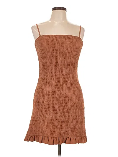 Pre-owned Storia Cocktail Dress In Brown