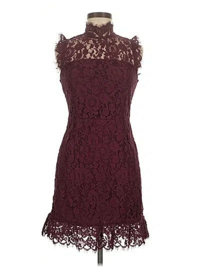 Pre-owned Storia Cocktail Dress In Burgundy