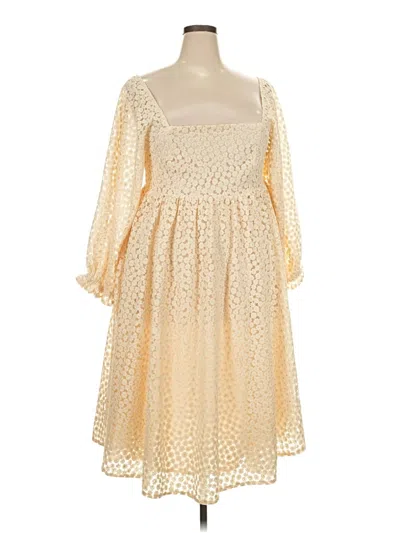 Pre-owned Storia Cocktail Dress In Gold