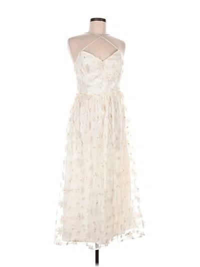 Pre-owned Storia Cocktail Dress In Ivory