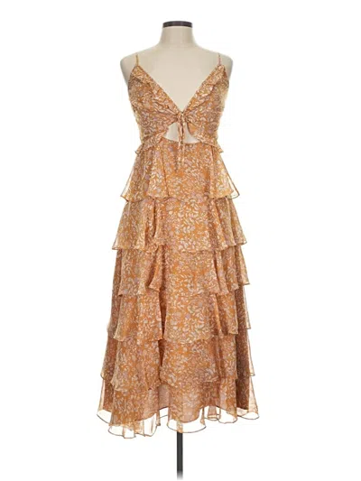 Pre-owned Storia Cocktail Dress In Orange