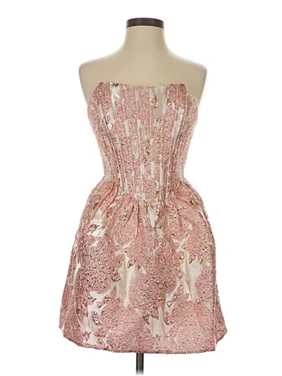 Storia Cocktail Dress In Pink