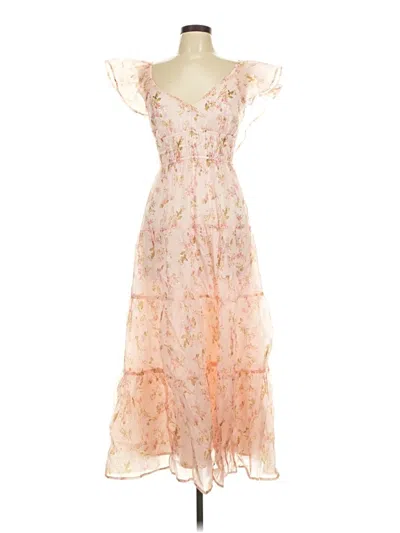 Pre-owned Storia Cocktail Dress In Pink