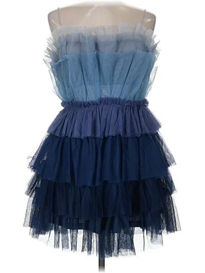 Pre-owned Storia Formal Skirt In Blue