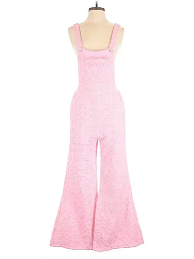 Pre-owned Storia Jumpsuit In Pink
