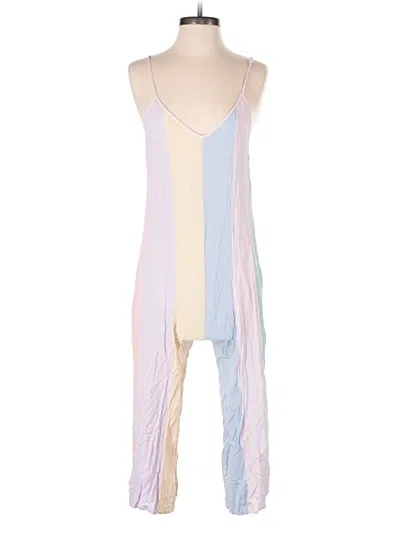 Pre-owned Storia Jumpsuit In Pink