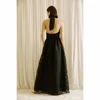 Storia Lace Maxidress In Black In Black