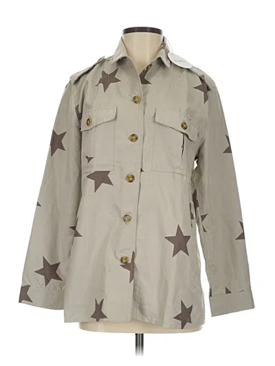 Pre-owned Storia Long Sleeve Blouse In Brown