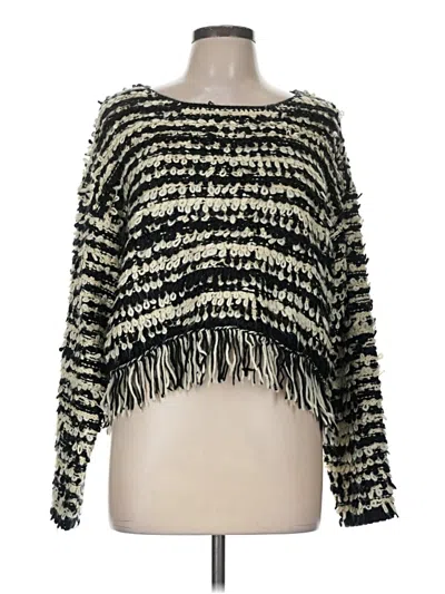 Pre-owned Storia Pullover Sweater In Black