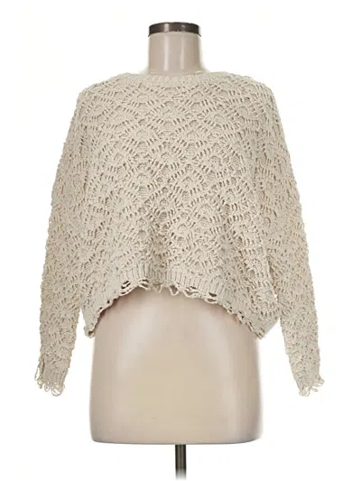 Pre-owned Storia Pullover Sweater In Ivory