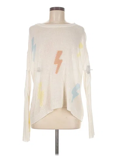 Pre-owned Storia Pullover Sweater In White