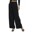 Storia Shadow Trousers In Black In Black