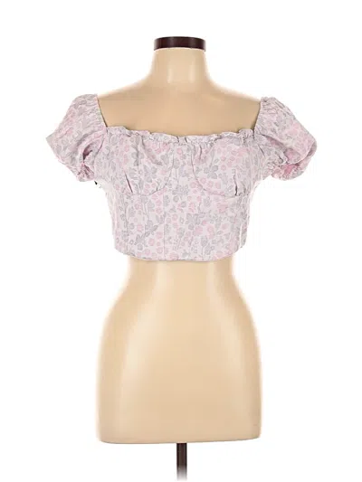Storia Short Sleeve Blouse In Multi