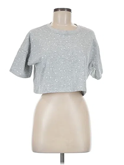 Pre-owned Storia Short Sleeve T-shirt In Silver