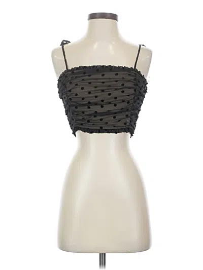 Pre-owned Storia Sleeveless Blouse In Black