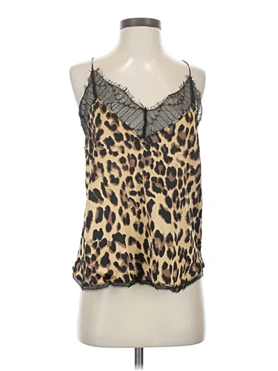 Pre-owned Storia Sleeveless Blouse In Brown