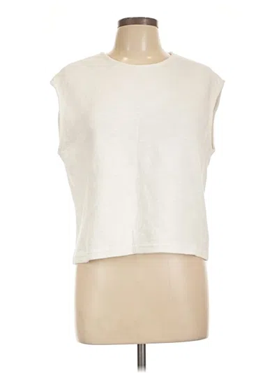 Pre-owned Storia Sleeveless T-shirt In Ivory