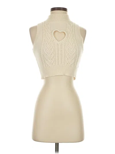 Pre-owned Storia Sweater Vest In White