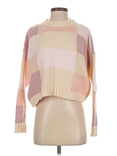 Storia Turtleneck Sweater In Pink